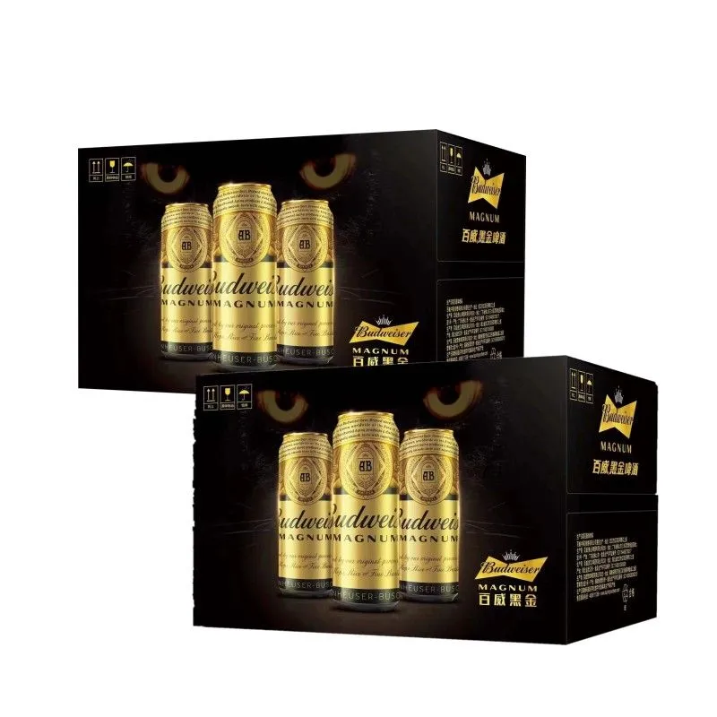 百威黑金啤酒1箱