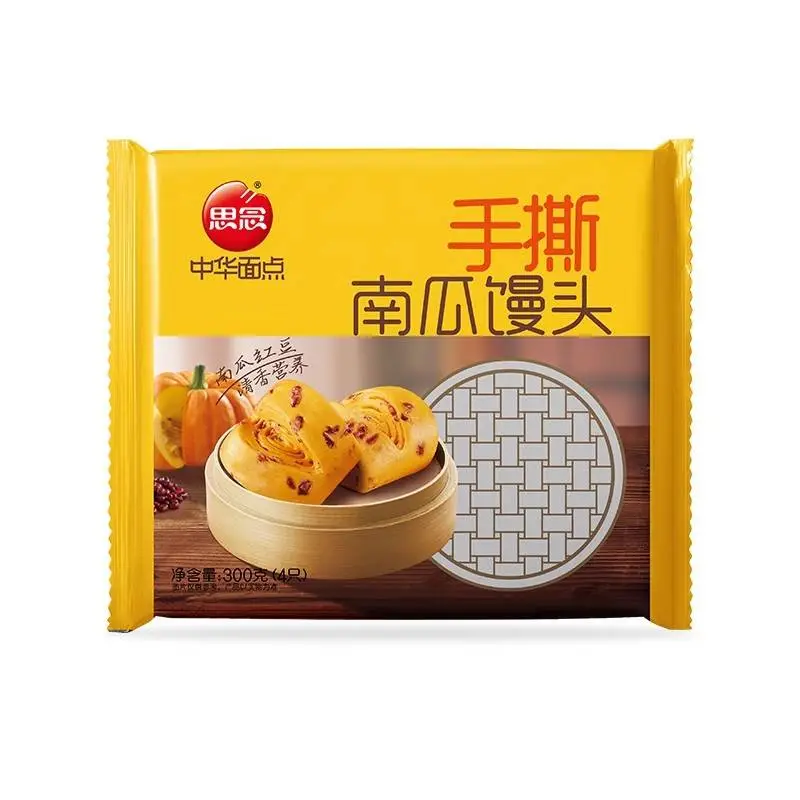 思念中华面点手撕南瓜馒头300g 1/包