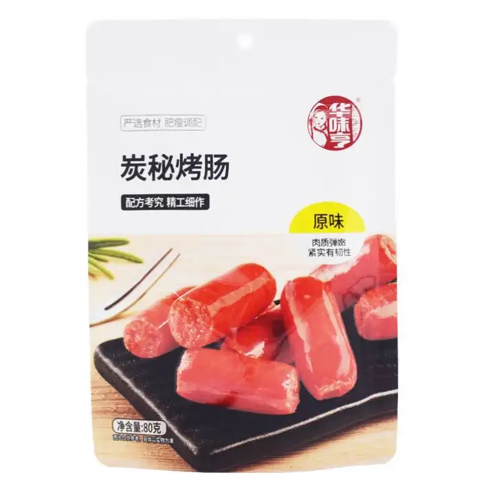 华味亨炭秘烤肠原味80g 1/包