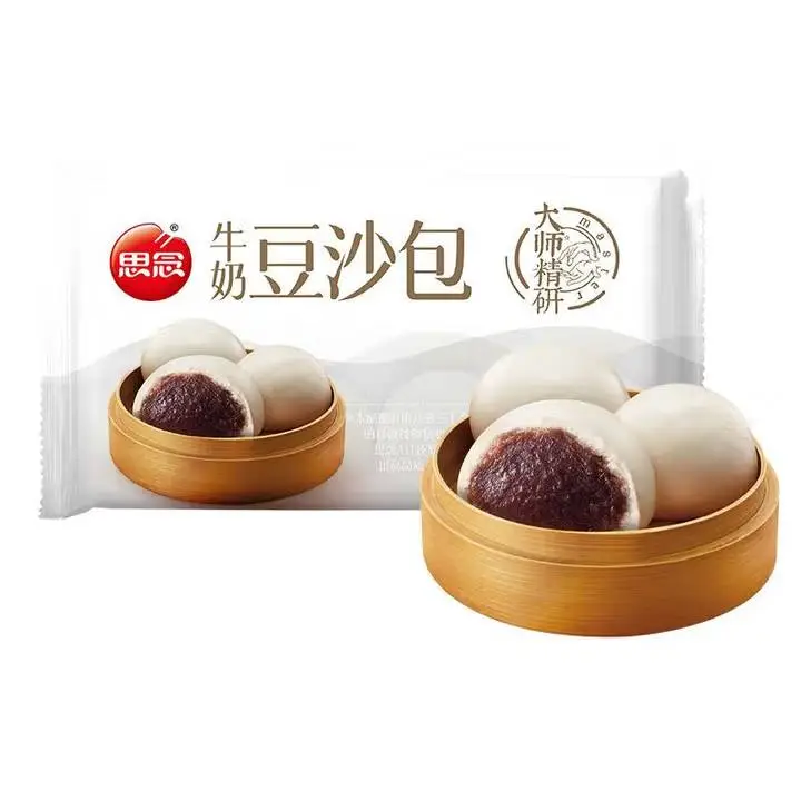 思念大师级精研牛奶豆沙包510g 1/包