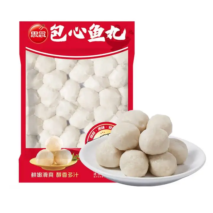 思念真空装包心鱼丸252g 1/包