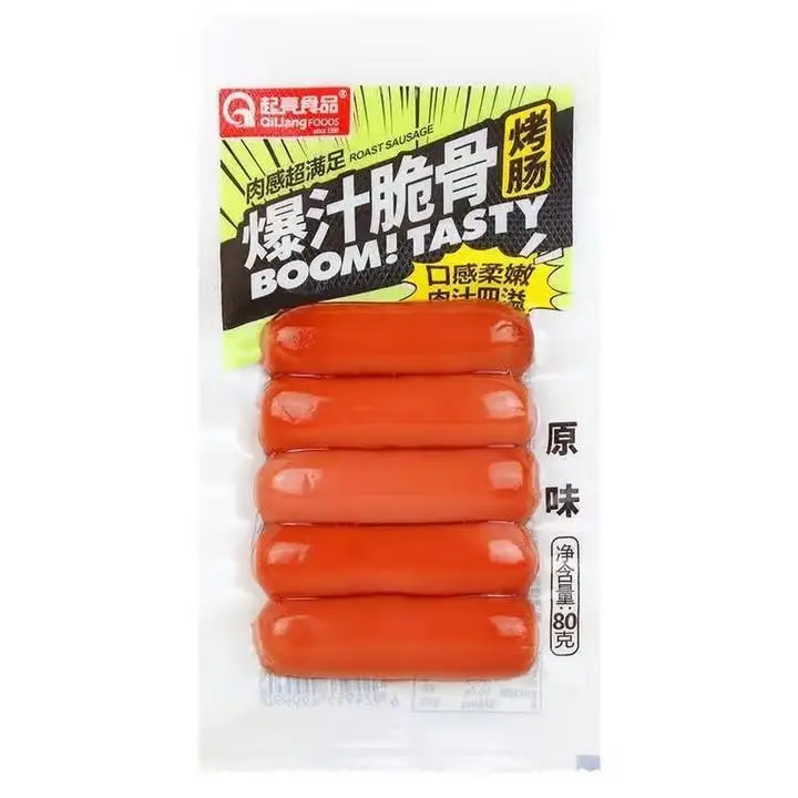 起亮爆汁脆骨肠(原味)80g 1/包