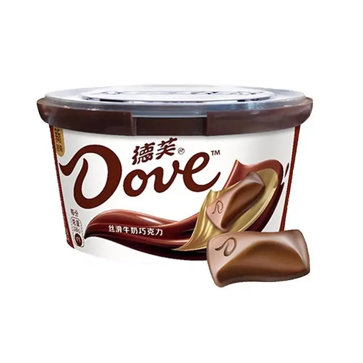 德芙丝滑牛奶巧克力252g 1/碗