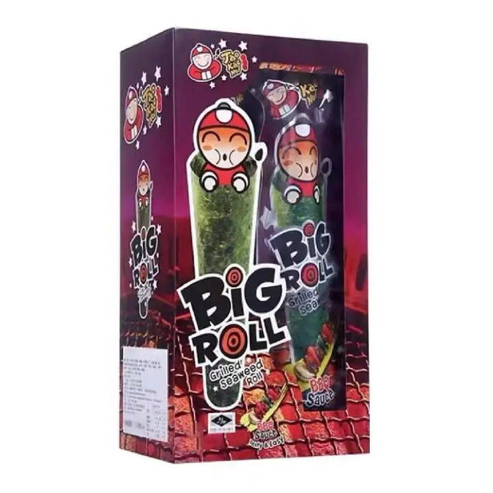 老板仔紫菜卷(烧烤)盒装3g*9条27g 1/盒