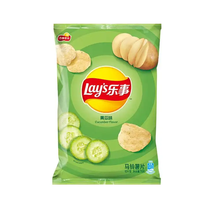 乐事薯片黄瓜味70g 1/包