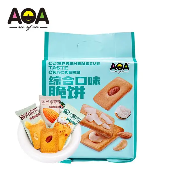 AOA综盒口味脆饼  200g