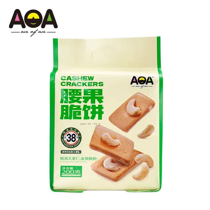 AOA腰果脆饼200g 1/包