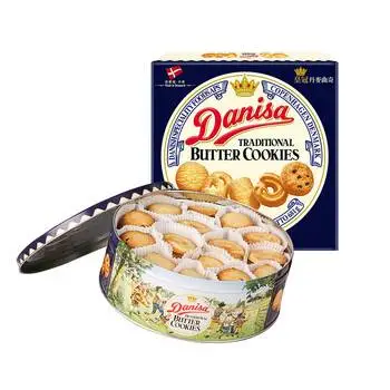 丹麦皇冠牛油曲奇(铁)礼盒装681g 1/盒