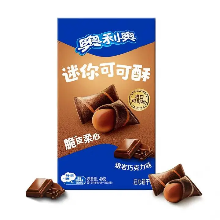 奥利奥迷你可可酥熔岩巧克力味40g 1/盒