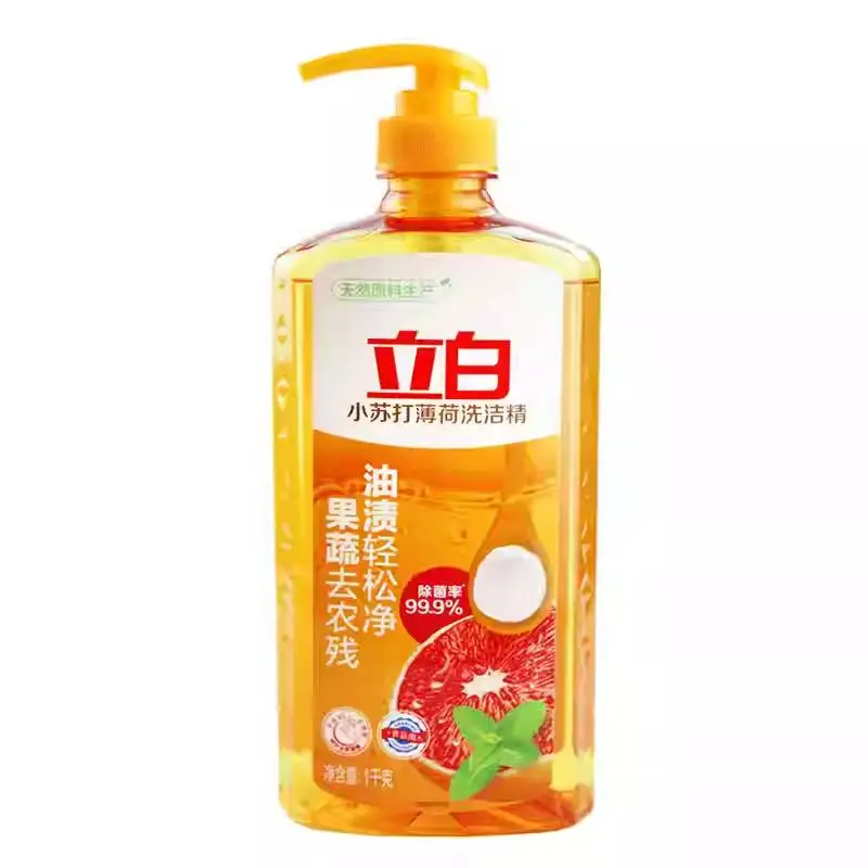 立白小苏打薄荷洗洁精1kg 1/瓶