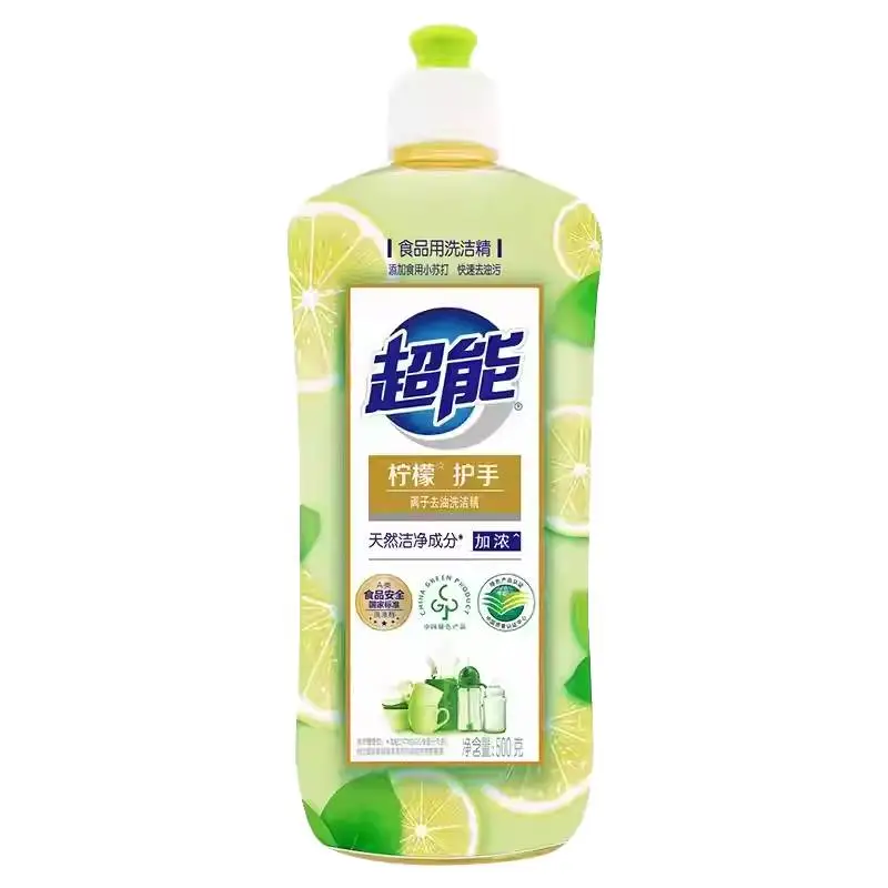 500g超能离子洗洁精柠檬护手 1/瓶