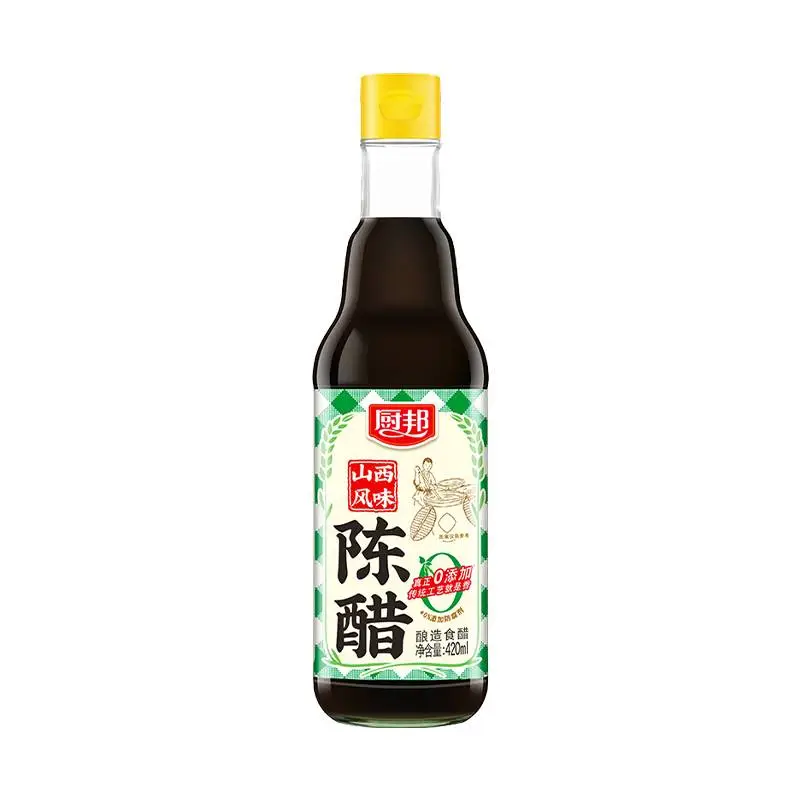 厨邦零添加山西风味陈醋 420ml/瓶