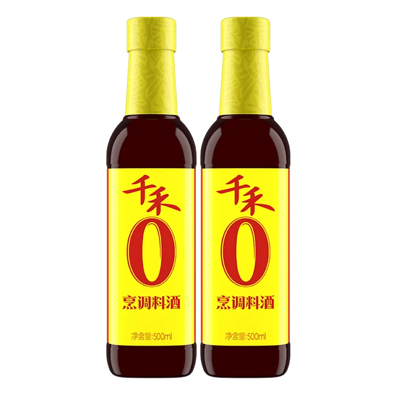 千禾零添加烹调料酒 500ml/瓶