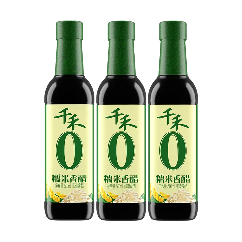 千禾零添加糯米香醋 500ml/瓶