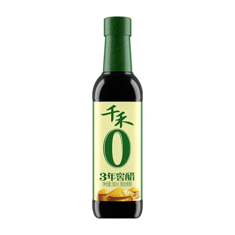 千禾零添加3年窖醋 500ml/瓶