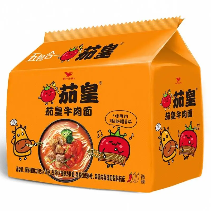 统一茄皇牛肉面126g*5包 1/袋