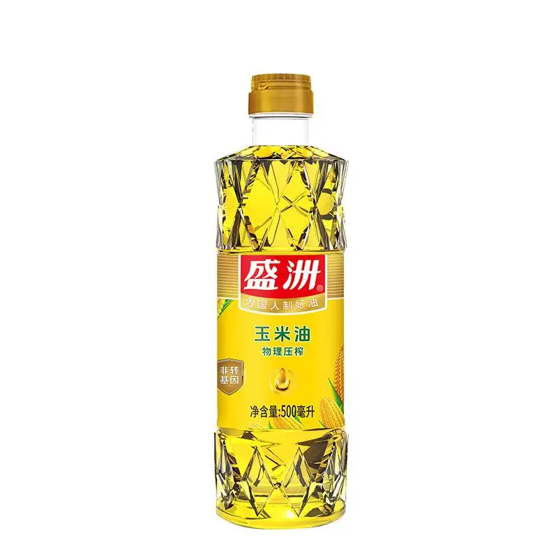 盛洲非转基因玉米油 500mL/瓶