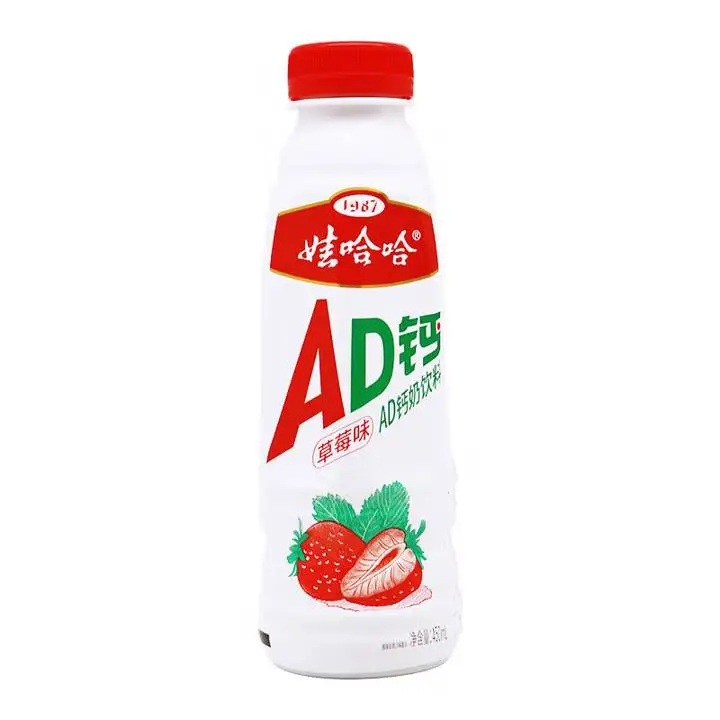 娃哈哈大AD草莓味450ml 1/瓶
