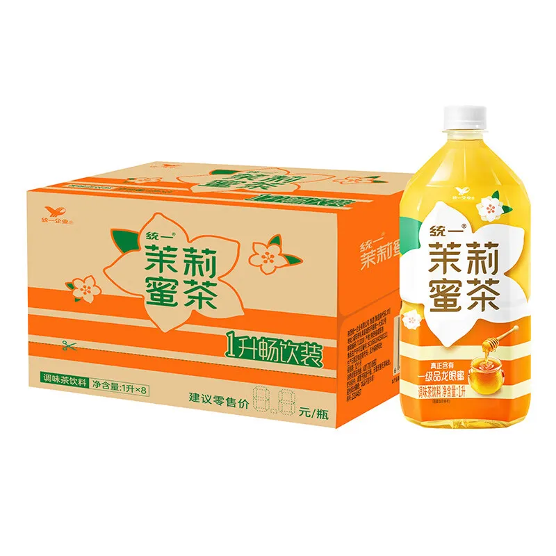 统一茉莉蜜茶PET1L一瓶