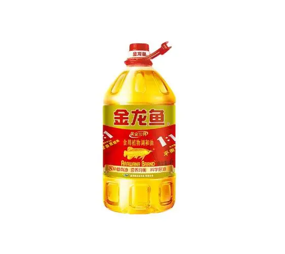 金龙鱼黄金比例食用植物调和油 4L/桶