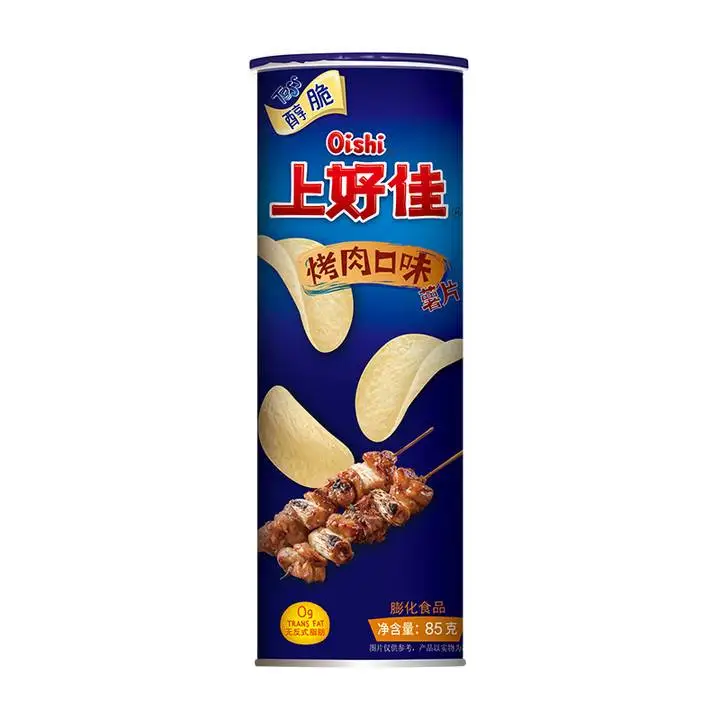 上好佳醇脆薯片（烤肉味）85g 1/罐