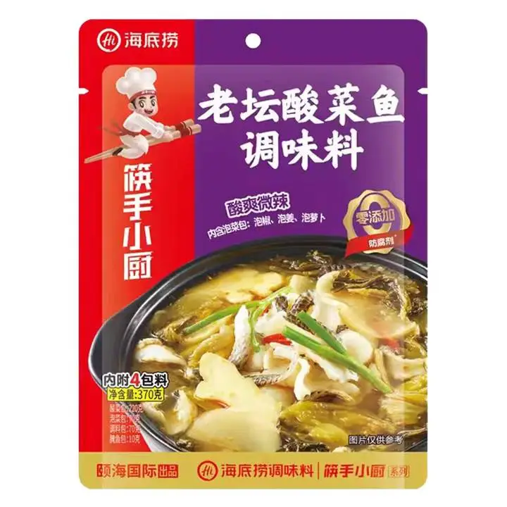 海底捞老坛酸菜鱼370G 1/包