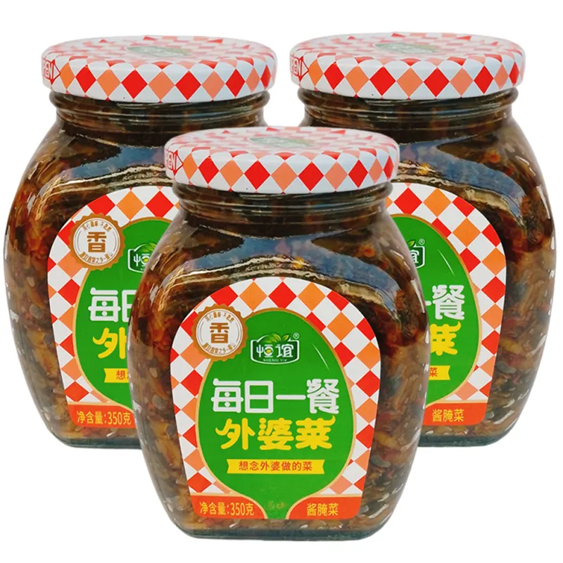 恒谊每日一餐外婆菜   350g/瓶 