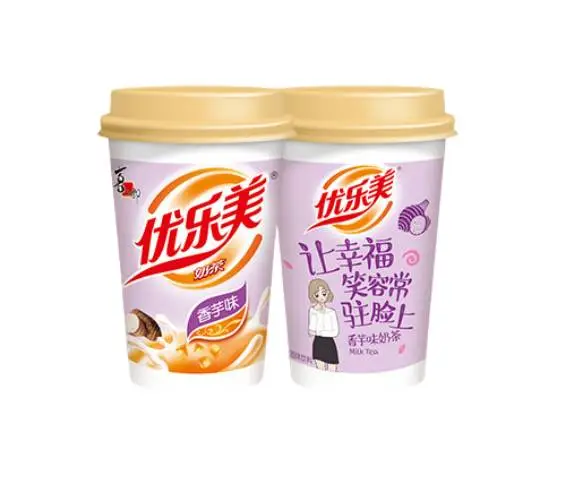 喜之郎优乐美香芋味椰果奶茶     80g*3杯/组