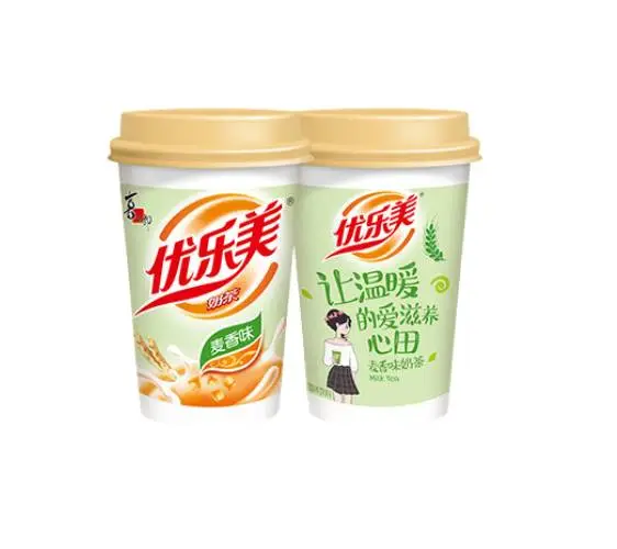 喜之郎优乐美 麦香味椰果奶茶     80g*3杯/组