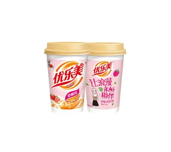 喜之郎优乐美 草莓味椰果奶茶     80g*3杯/组