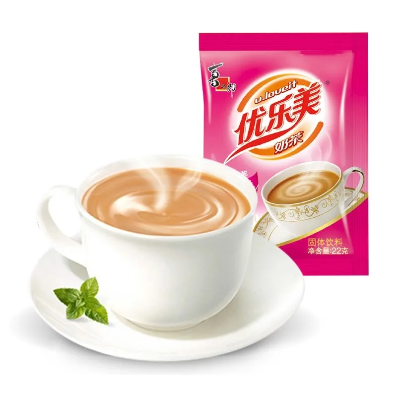 喜之郎优乐美奶茶冲饮粉草莓味22g 1/包