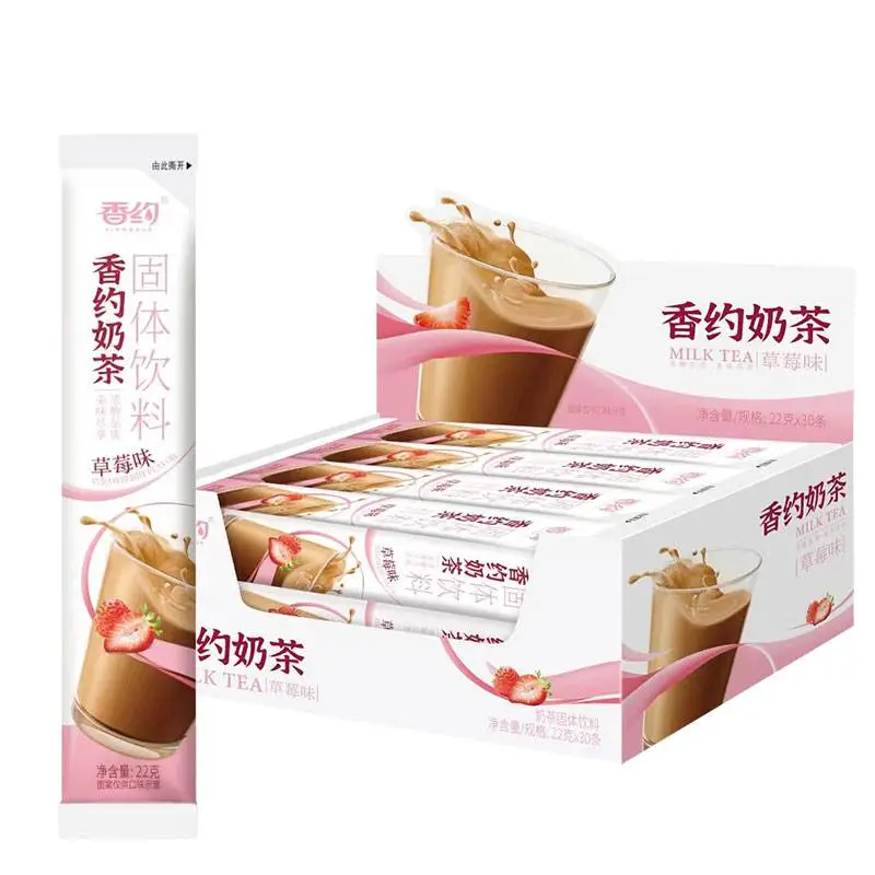 香约奶茶冲饮草莓味   22g/条