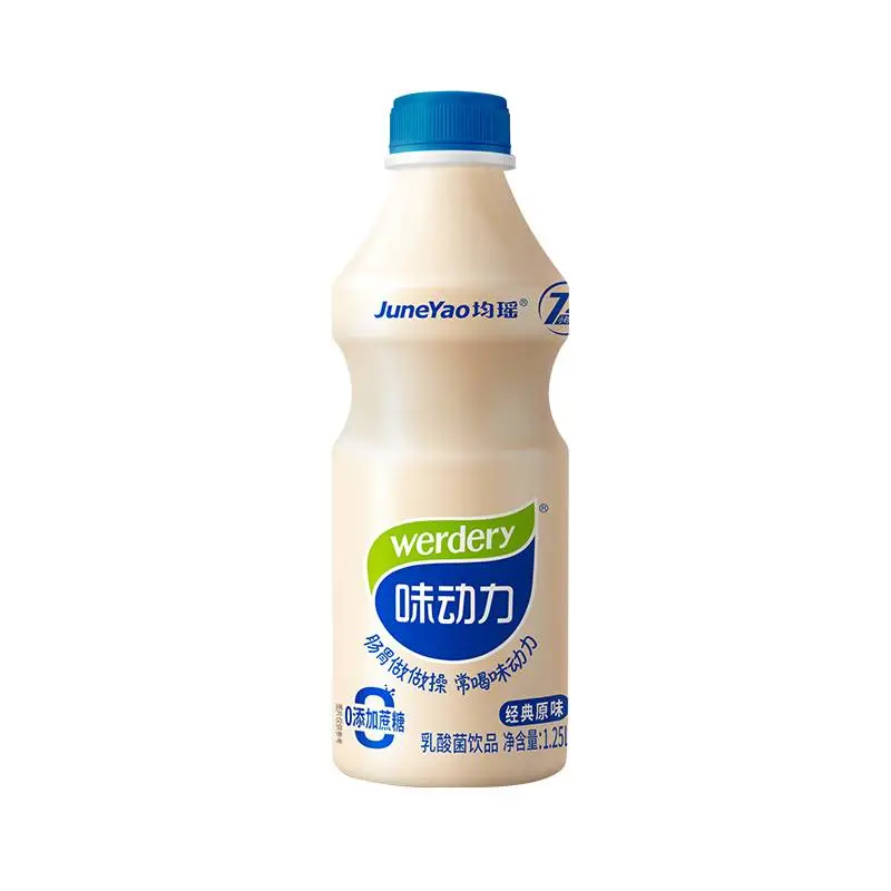 均瑶味动力乳酸菌饮品原味大瓶    1.25L/瓶  