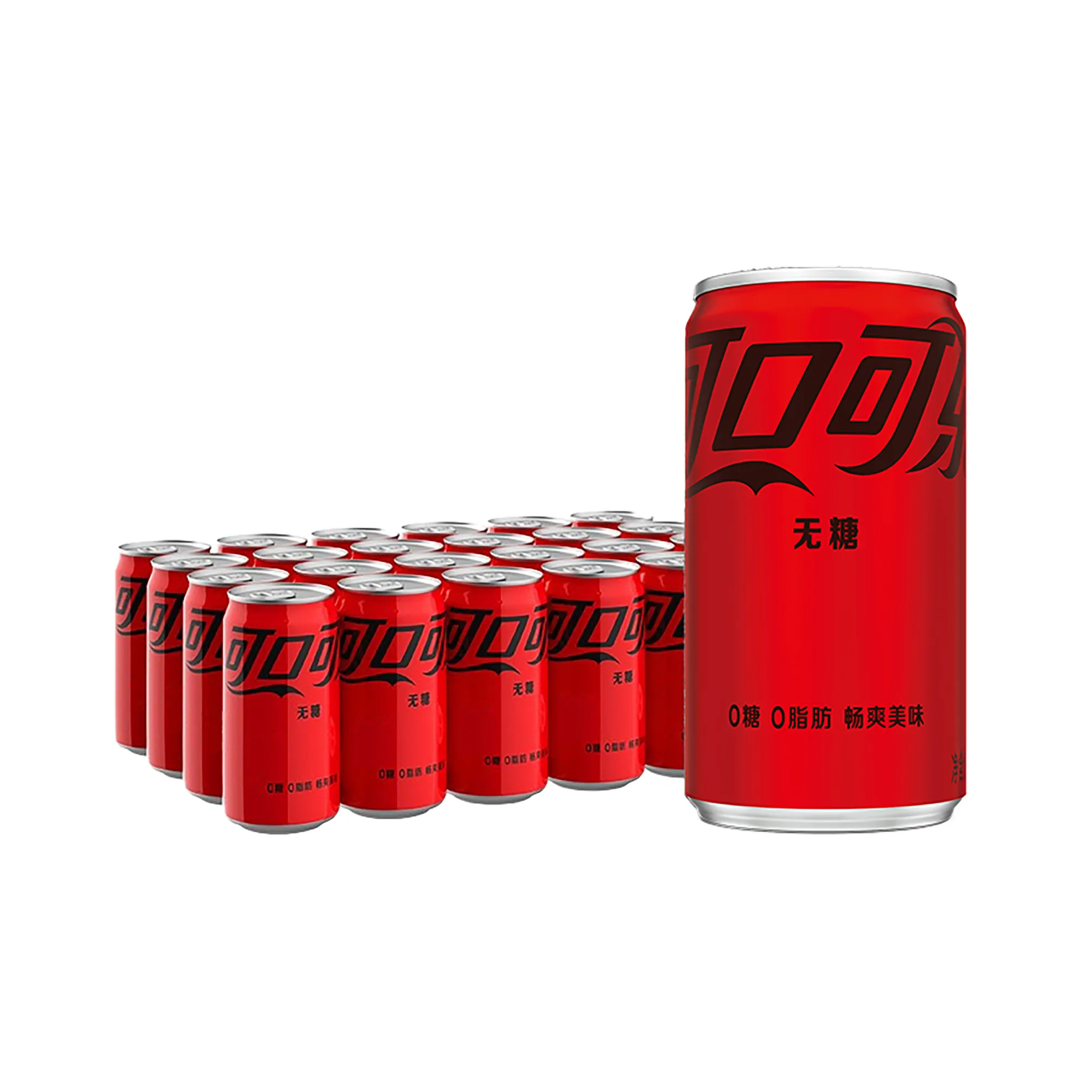 零度可乐迷你摩登罐200ML*6罐 1/组