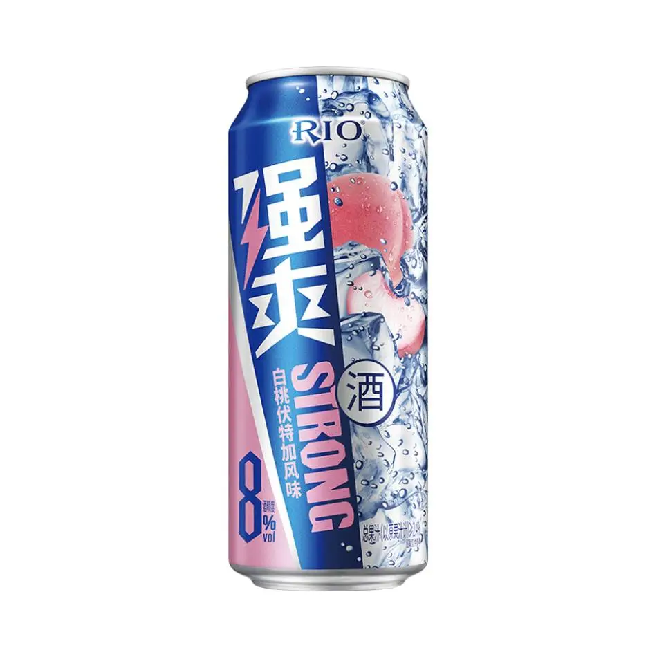 RIO强爽 白桃味 500ml/瓶