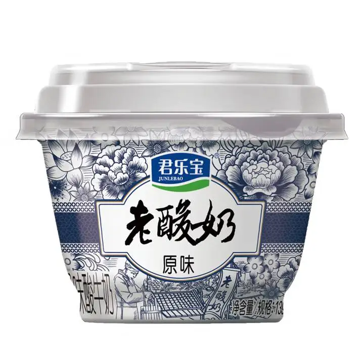 君乐宝老酸奶（原味)130g 1/杯