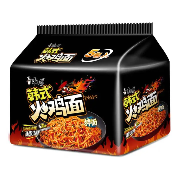 康师傅韩式火鸡面五连包118g*5包 1/袋
