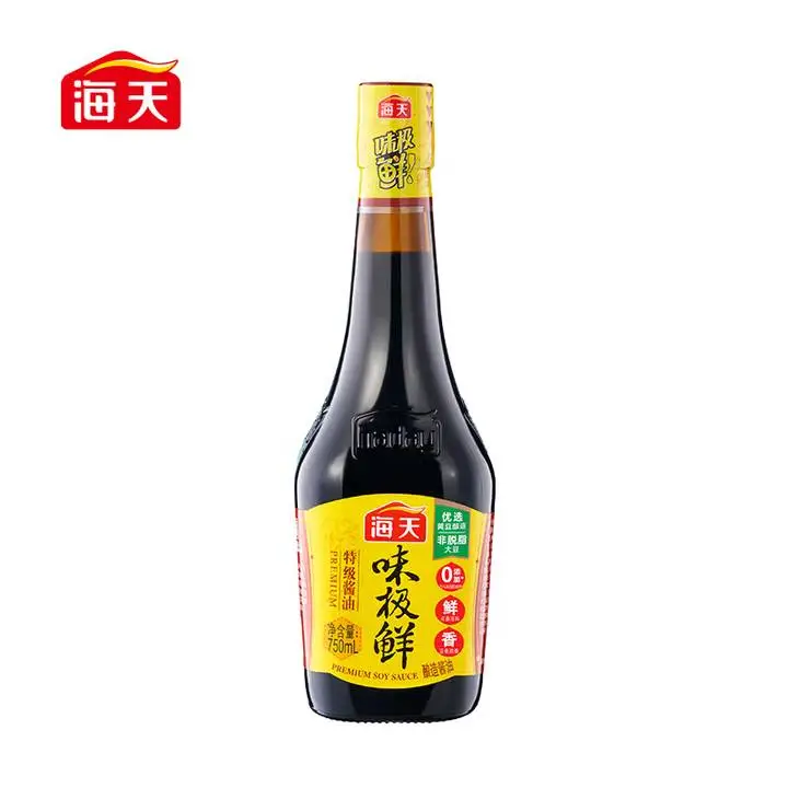 海天鲜香味极鲜酱油750mL 1/瓶
