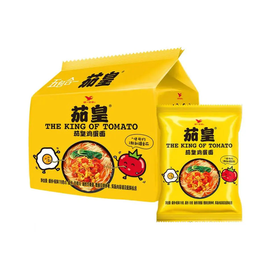 统一茄皇鸡蛋面115g*5包 1/袋