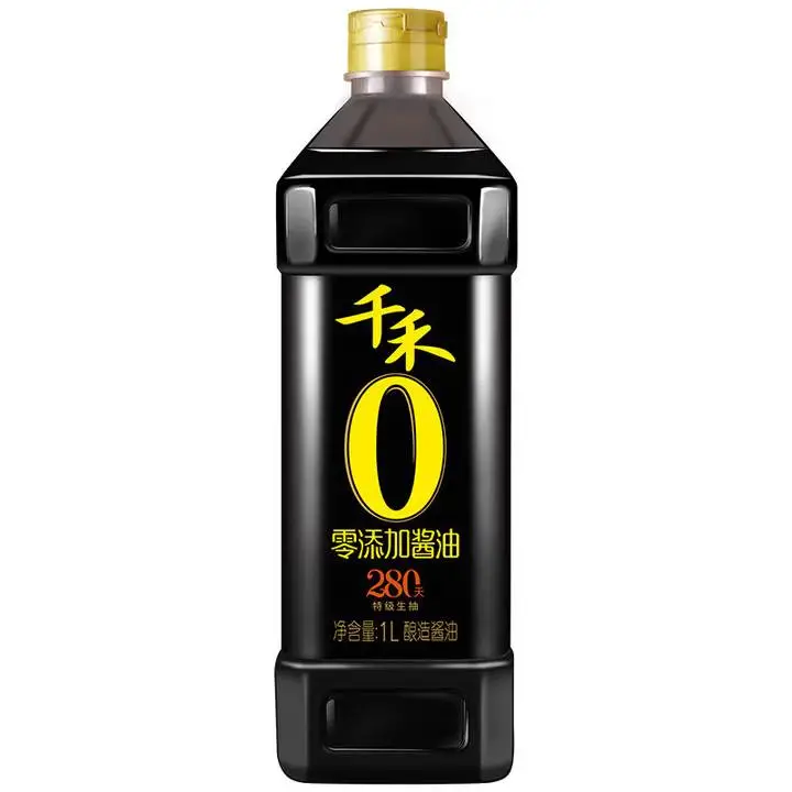 千禾零添加生抽酱油1L 1/瓶
