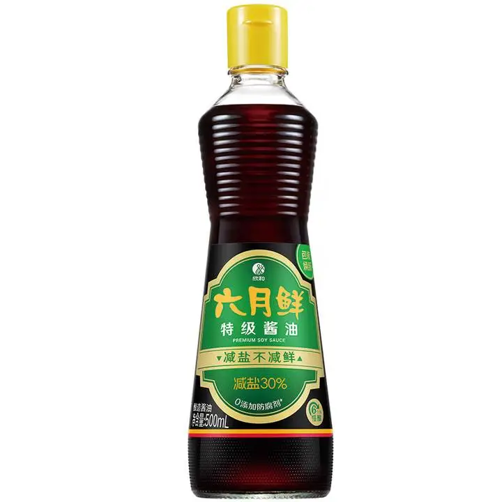 欣和六月鲜特级酱油500ml 1/瓶