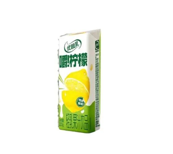 伊利优酸乳嚼柠檬轻乳果汁饮品    240g/盒
