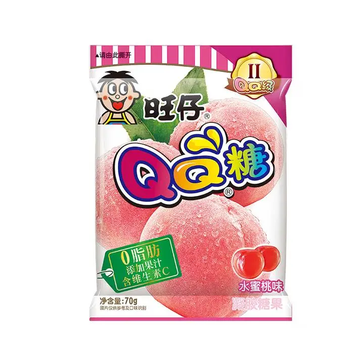 QQ糖水蜜桃味70g 1/包