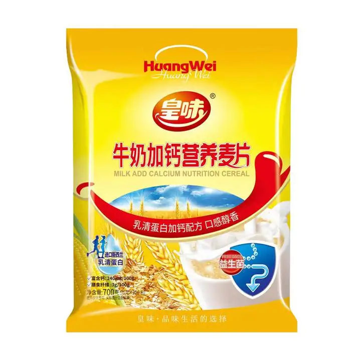 皇味牛奶加钙营养麦片700g 1/包