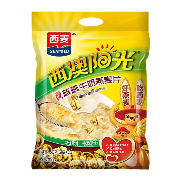 西麦核桃牛奶燕麦片560g 1/包