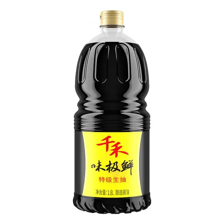 千禾味极鲜特级头道生抽1.8L 1/瓶