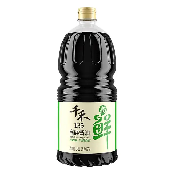 千禾135高鲜酱油1.8L 1/瓶
