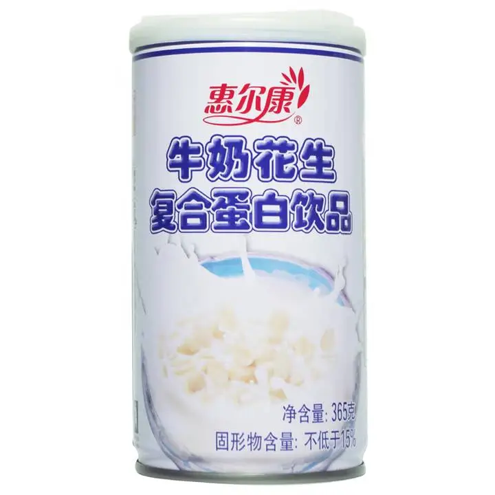 惠尔康牛奶花生 365g/罐