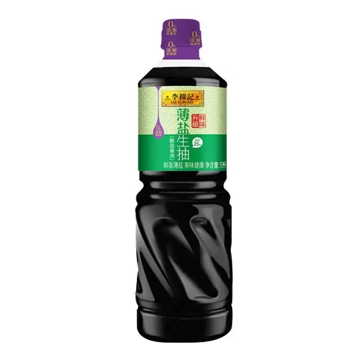 李锦记薄盐生抽酱油1L 1/瓶