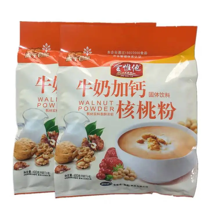 金惟他核桃粉   600g/包  牛奶加钙核桃粉冲饮代餐
